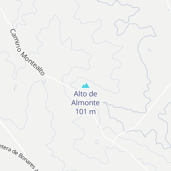 Map of Alto de Almonte