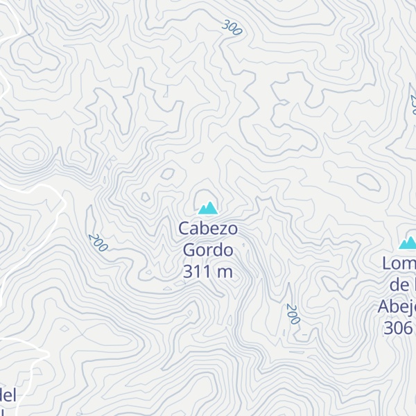 Map of Cabezo Gordo