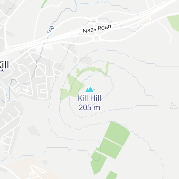 Map of Kill Hill