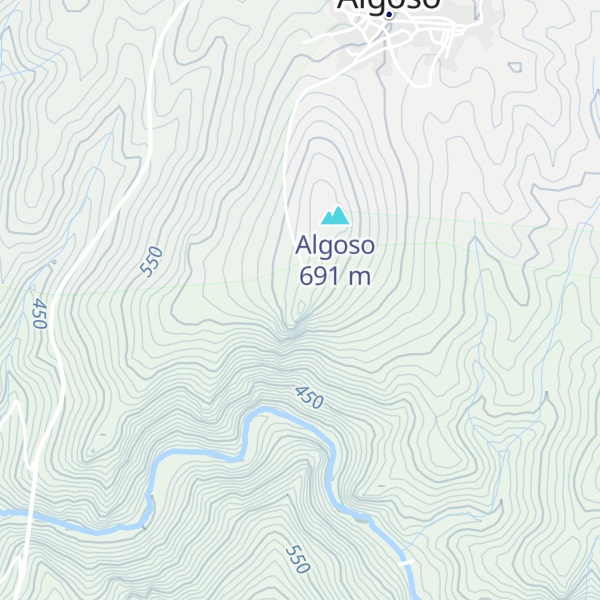 Map of Castelo de Algoso