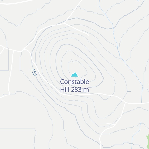 Map of Constable Hill