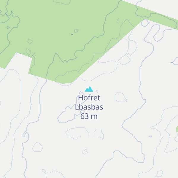Map of Hofret Lbasbas