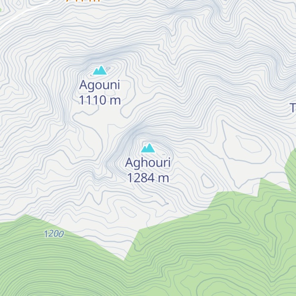 Map of Aghouri