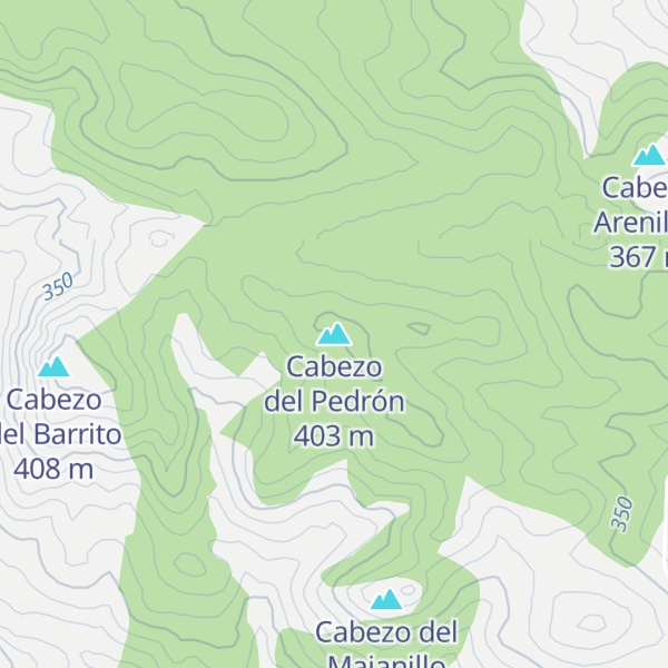 Map of Cabezo del Pedrón