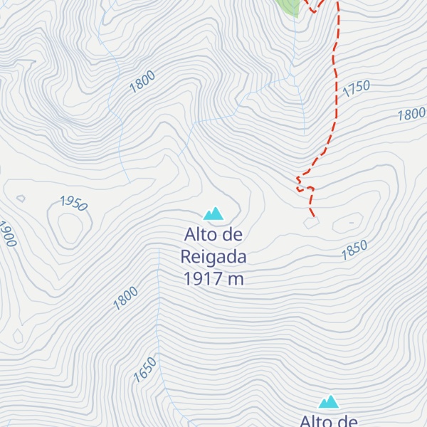 Map of Alto de Reigada