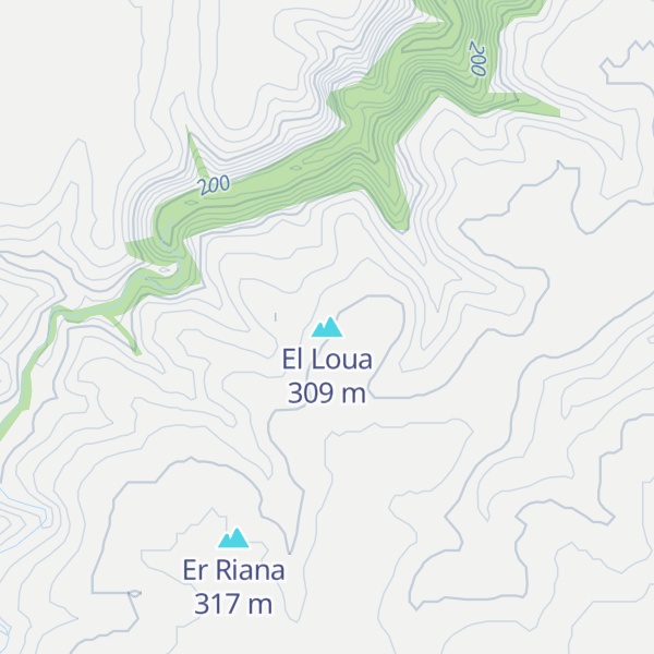 Map of El Loua