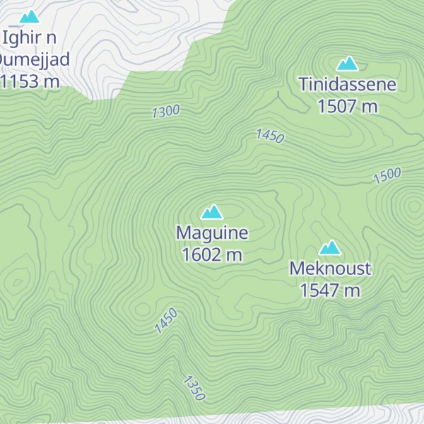 Map of Maguine