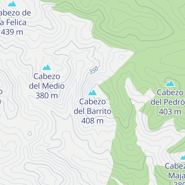 Map of Cabezo del Barrito