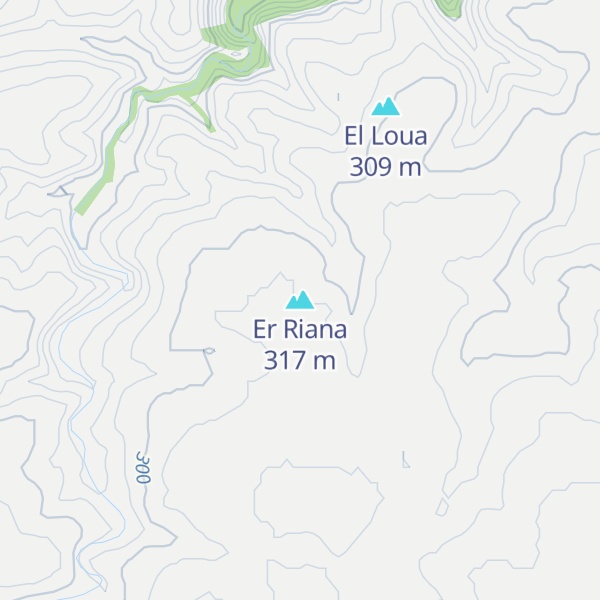 Map of Er Riana
