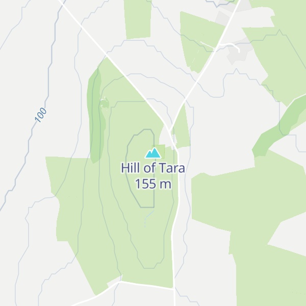 Map of Hill of Tara