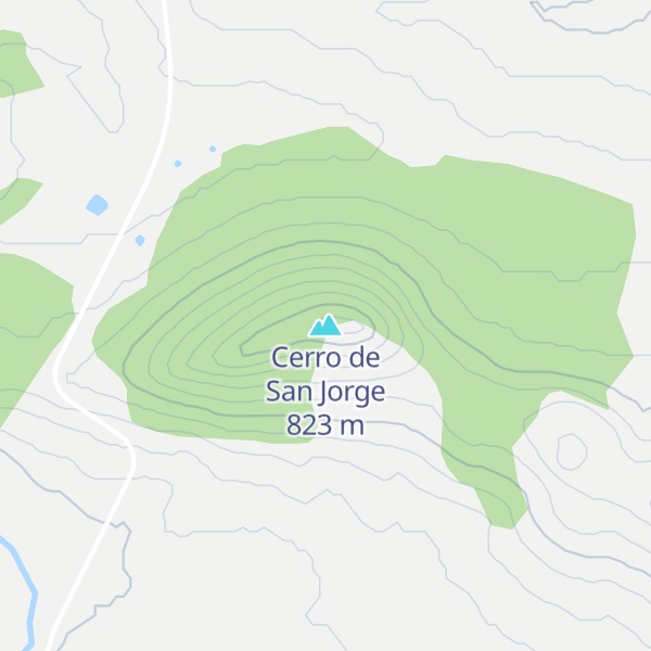 Map of Cerro de San Jorge