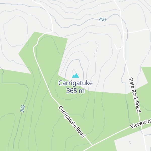 Map of Carrigatuke