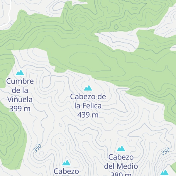 Map of Cabezo de la Felica