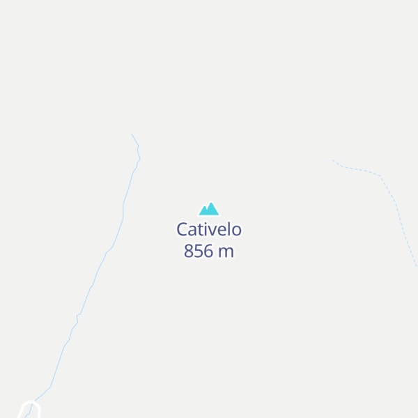 Map of Cativelo