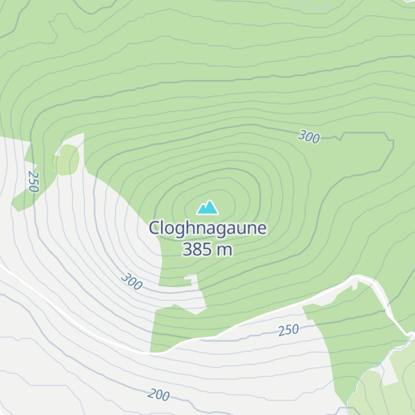 Map of Cloghnagaune