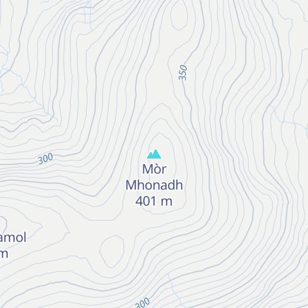Map of Mòr Mhonadh