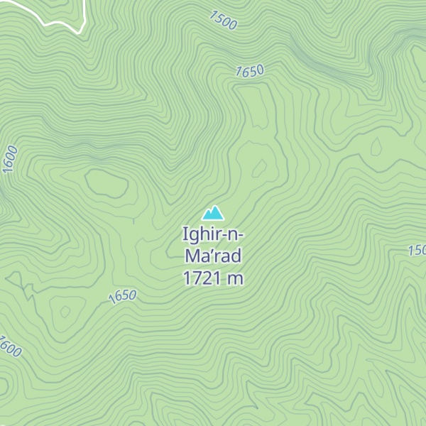 Map of Ighir-n- Ma’rad