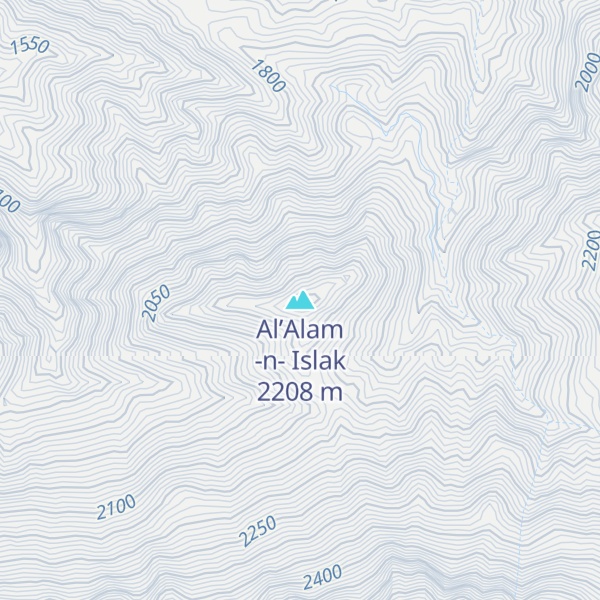 Map of Al’Alam -n- Islak