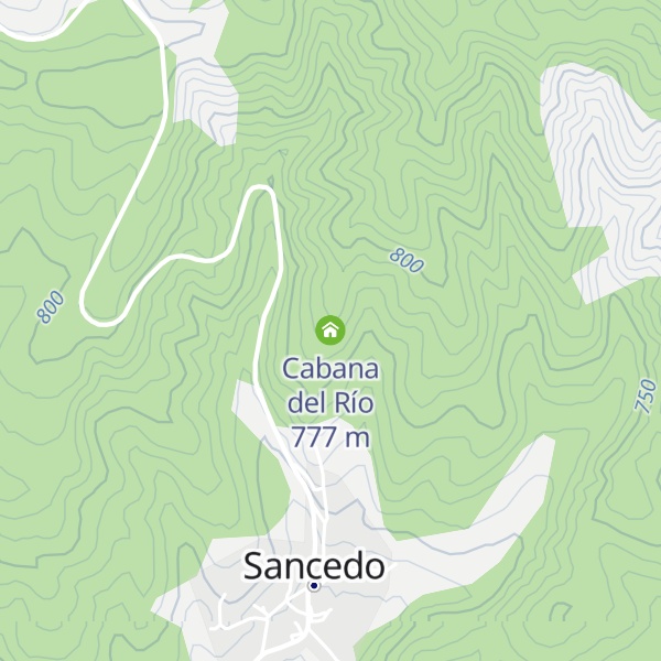 Map of Cabana del Río