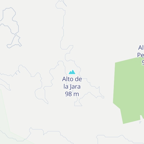 Map of Alto de la Jara