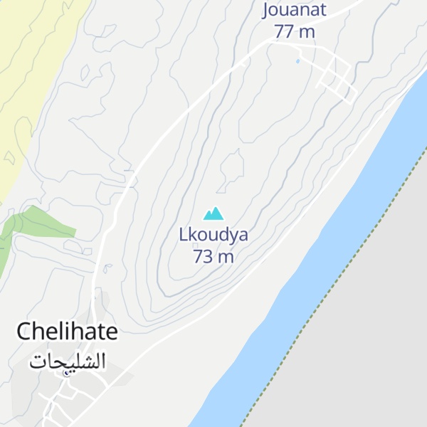 Map of Lkoudya