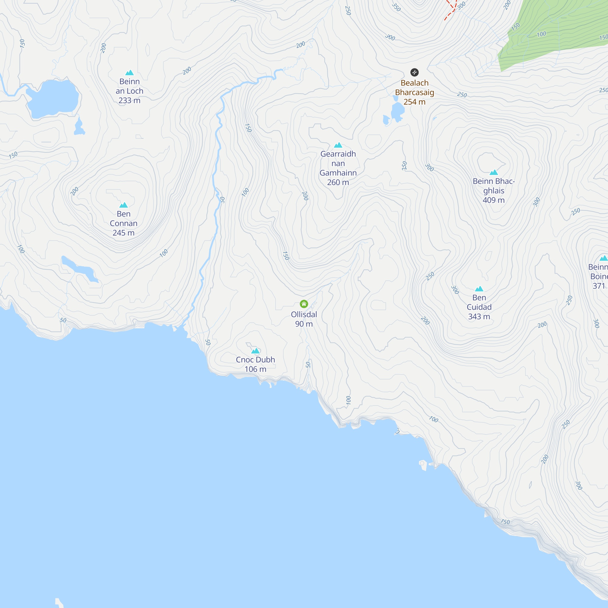 Ollisdal map