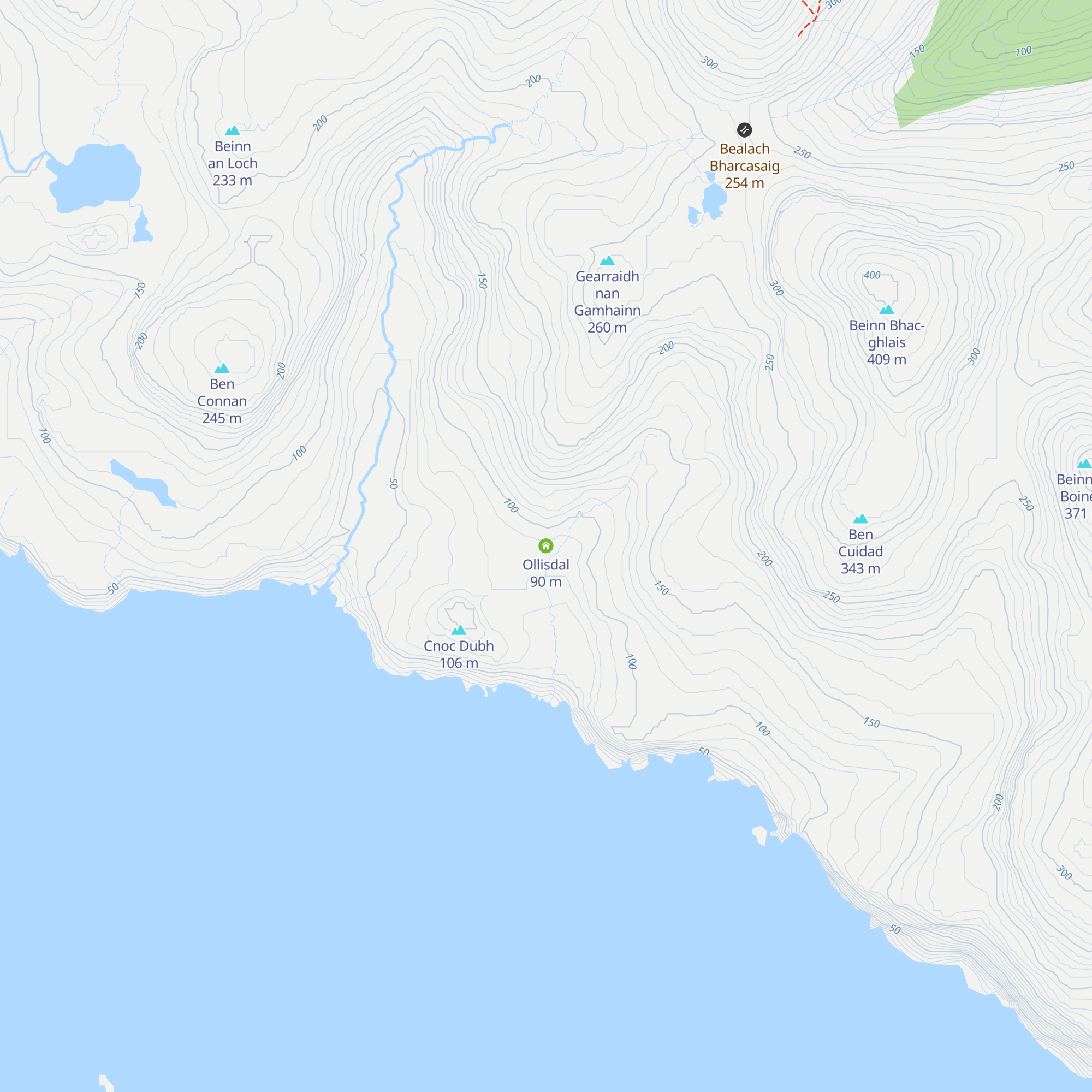 Ollisdal map