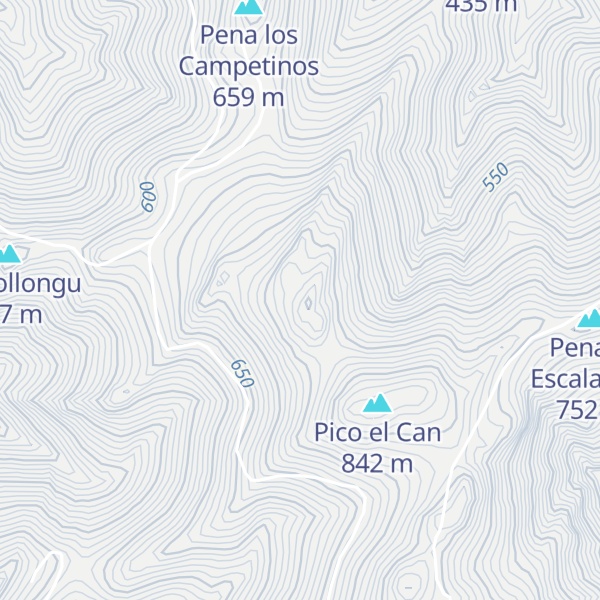 Map of Pico entre las Gárgolas