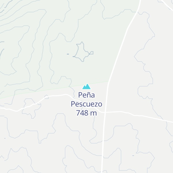 Map of Peña Pescuezo