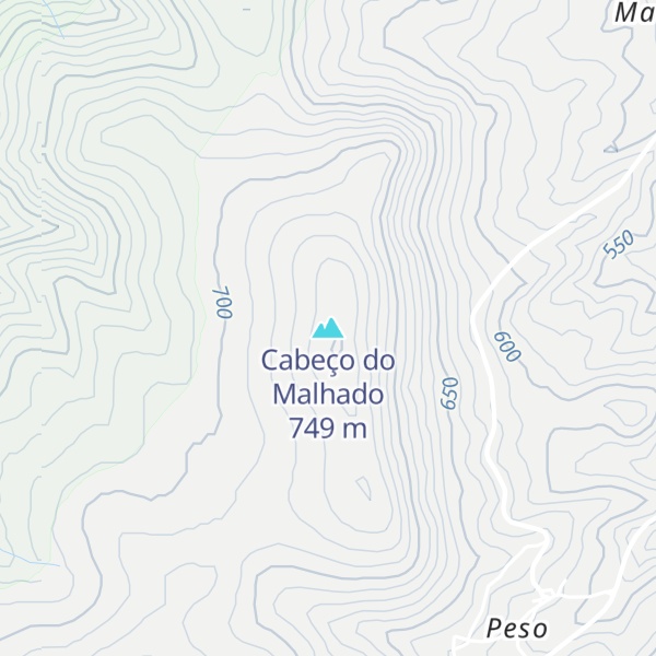 Map of Cabeço do Malhado