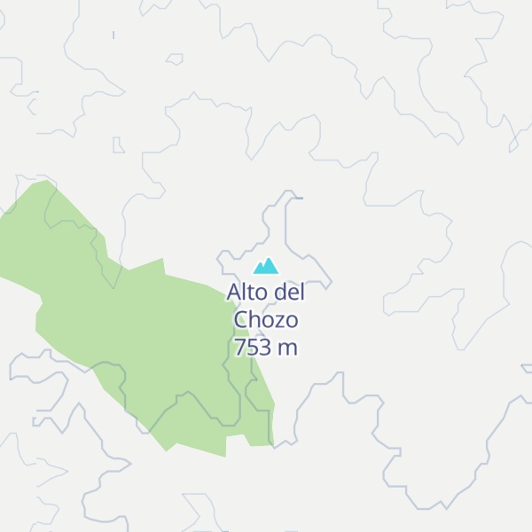 Map of Alto del Chozo