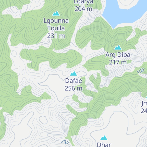 Map of Dafae