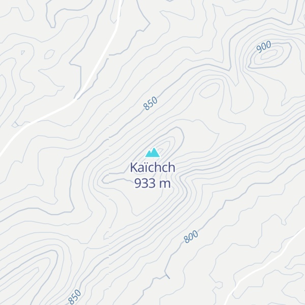 Map of Kaïchch