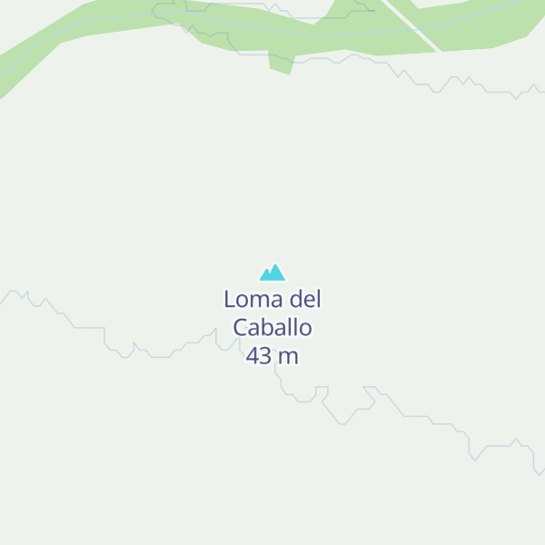 Map of Loma del Caballo