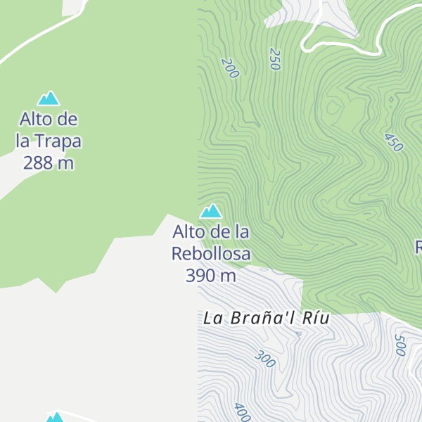 Map of Alto de la Rebollosa