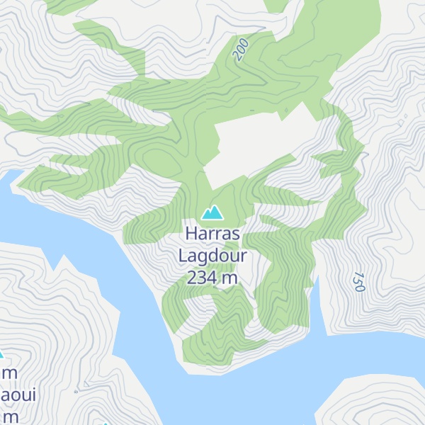 Map of Harras Lagdour