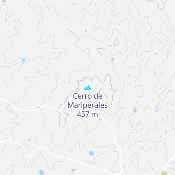 Map of Cerro de Mariperales
