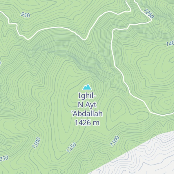 Map of Ighil-N Ayt ’Abdallah