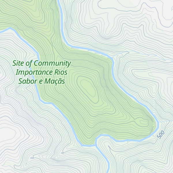 Map of Monte das Freiras