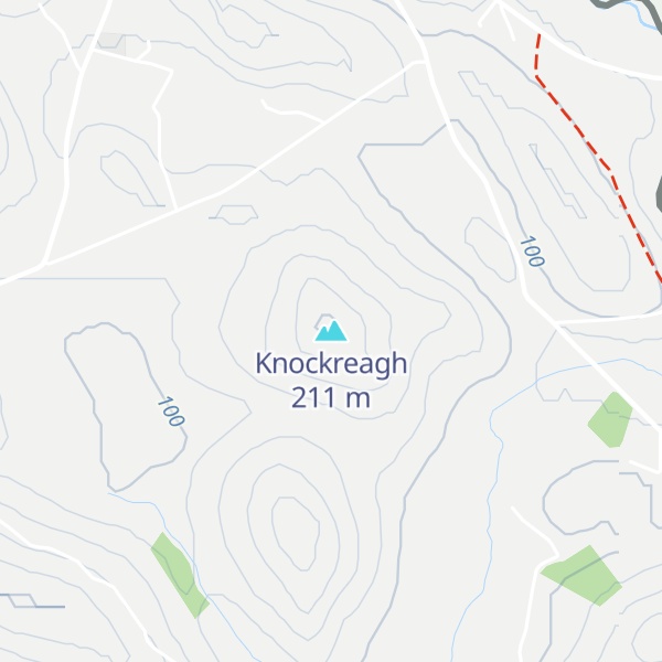 Map of Knockreagh