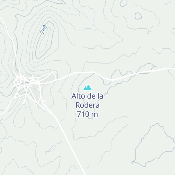 Map of Alto de la Rodera