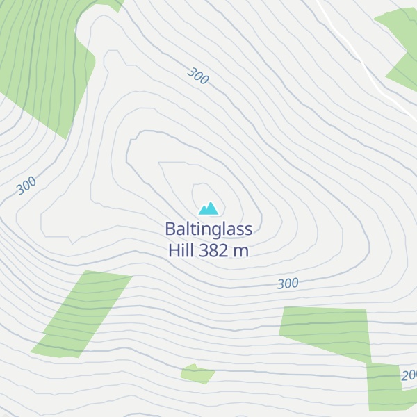 Map of Baltinglass Hill
