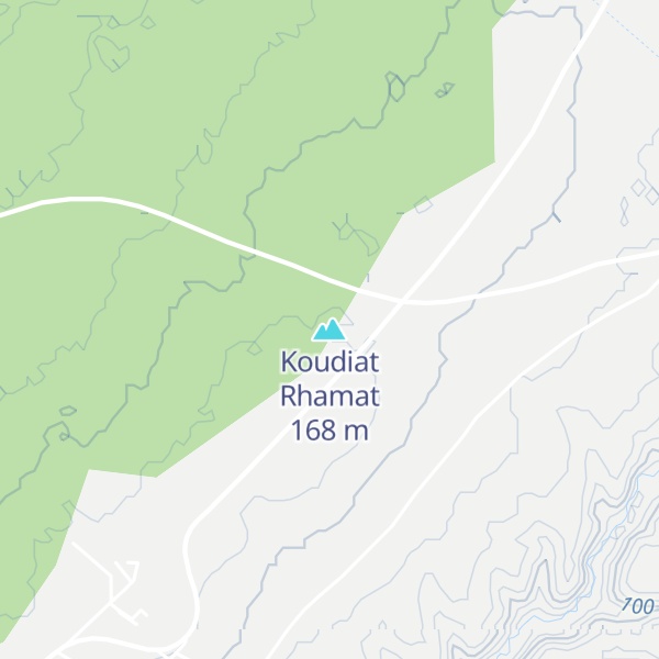 Map of Koudiat Rhamat