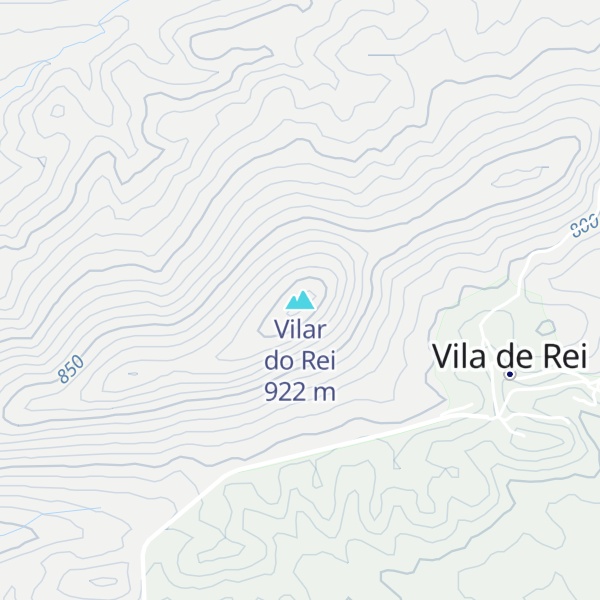 Map of Vilar do Rei