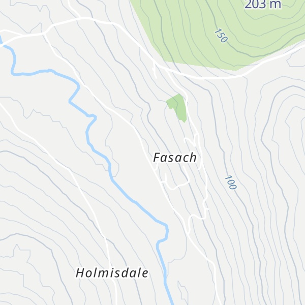 Map of The Garden Bothy