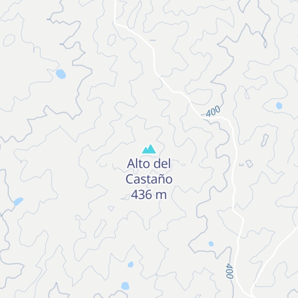 Map of Alto del Castaño