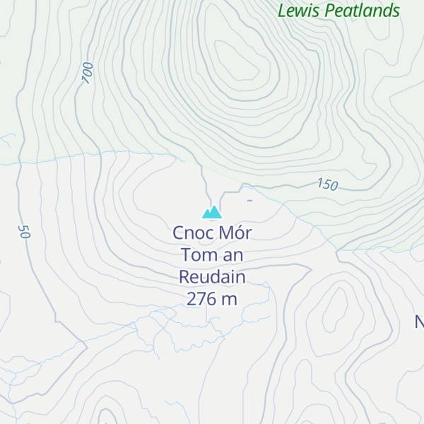 Map of Cnoc Mór Tom an Reudain