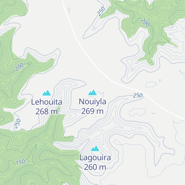 Map of Nouiyla
