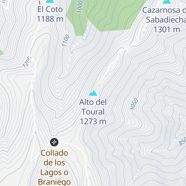 Map of Alto del Toural