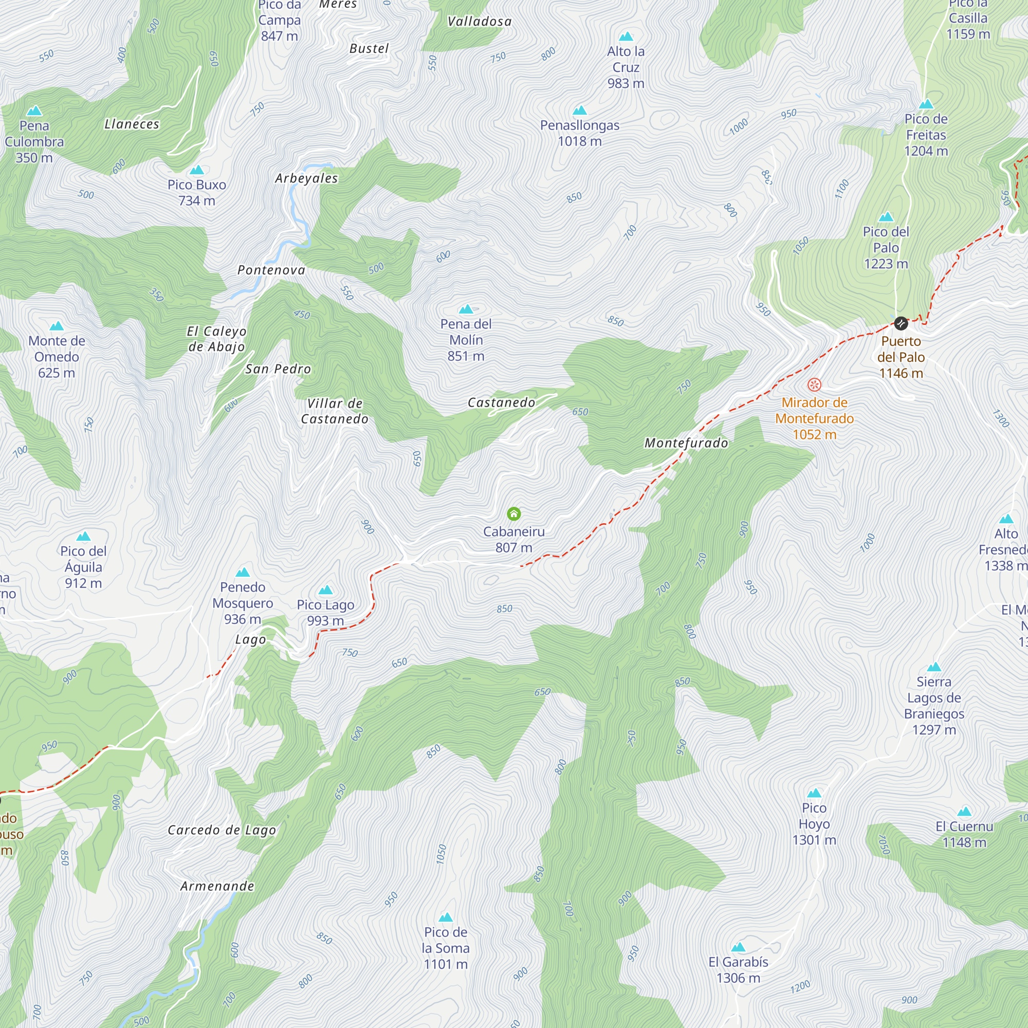 Cabaneiru map